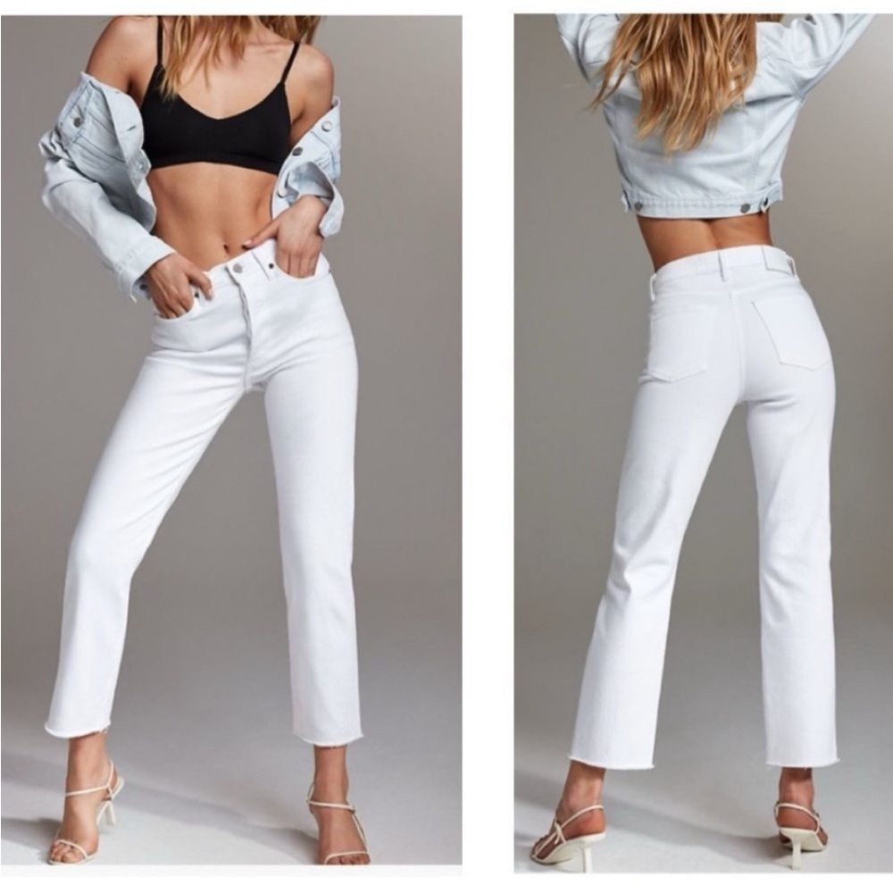 Aritzia Arlo Straight Leg Jeans 25
